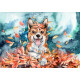 Print - Jumping Fox
